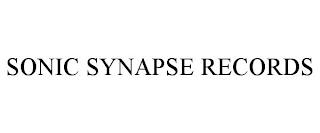 SONIC SYNAPSE RECORDS trademark