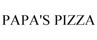 PAPA'S PIZZA trademark