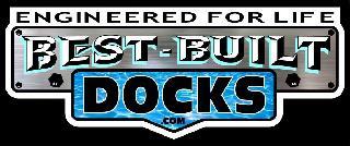 ENGINEERED FOR LIFE BEST - BUILT DOCKS.COM trademark