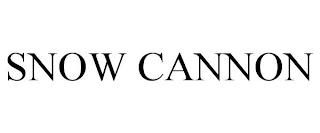 SNOW CANNON trademark