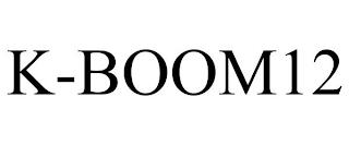 K-BOOM12 trademark