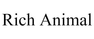 RICH ANIMAL trademark