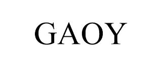 GAOY trademark