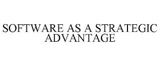 SOFTWARE AS A STRATEGIC ADVANTAGE trademark