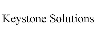 KEYSTONE SOLUTIONS trademark