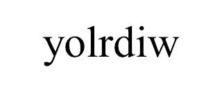 YOLRDIW trademark