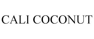 CALI COCONUT trademark