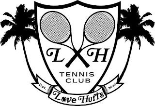 LH TENNIS CLUB LOVE HURTS EST. 2023 trademark