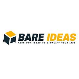 BARE IDEAS PACK OUR IDEAS TO SIMPLIFY YOUR LIFE trademark