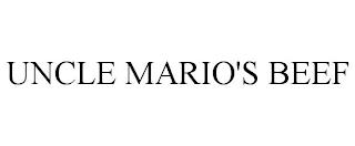 UNCLE MARIO'S BEEF trademark