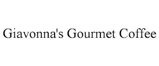 GIAVONNA'S GOURMET COFFEE trademark