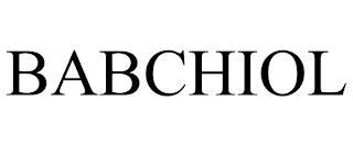 BABCHIOL trademark