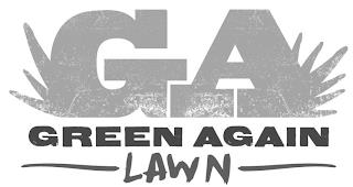 GA GREEN AGAIN LAWN trademark