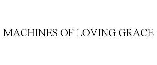 MACHINES OF LOVING GRACE trademark