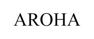 AROHA trademark