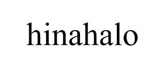 HINAHALO trademark