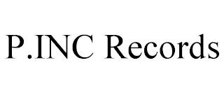 P.INC RECORDS trademark