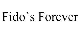 FIDO'S FOREVER trademark