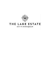 W THE LAKE ESTATE ON WINNISQUAM trademark