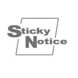 STICKY NOTICE trademark