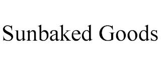 SUNBAKED GOODS trademark