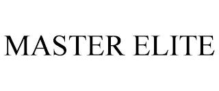 MASTER ELITE trademark