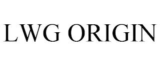 LWG ORIGIN trademark