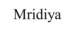 MRIDIYA trademark