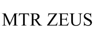 MTR ZEUS trademark