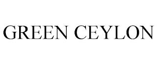 GREEN CEYLON trademark