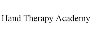 HAND THERAPY ACADEMY trademark