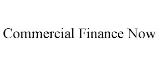 COMMERCIAL FINANCE NOW trademark