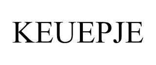 KEUEPJE trademark