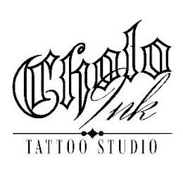 CHOLO INK TATTOO STUDIO trademark