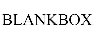 BLANKBOX trademark