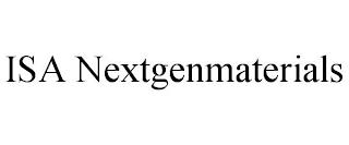 ISA NEXTGENMATERIALS trademark