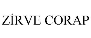 ZIRVE CORAP trademark