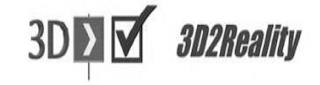 3D 3D2REALITY trademark