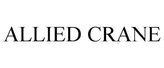 ALLIED CRANE trademark