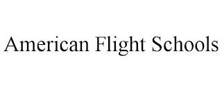 AMERICAN FLIGHT SCHOOLS trademark