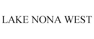 LAKE NONA WEST trademark