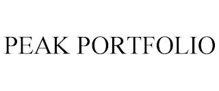 PEAK PORTFOLIO trademark