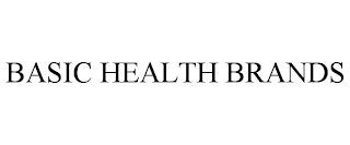 BASIC HEALTH BRANDS trademark