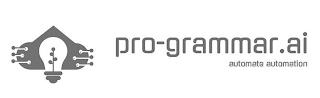 PRO-GRAMMAR.AI AUTOMATE AUTOMATION trademark