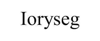 IORYSEG trademark