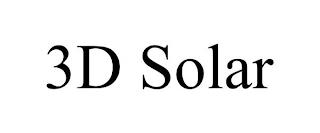 3D SOLAR trademark