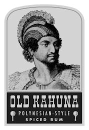 OLD KAHUNA POLYNESIAN-STYLE SPICED RUM trademark