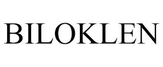 BILOKLEN trademark