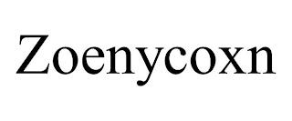 ZOENYCOXN trademark