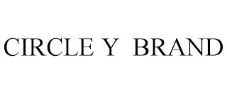 CIRCLE Y BRAND trademark